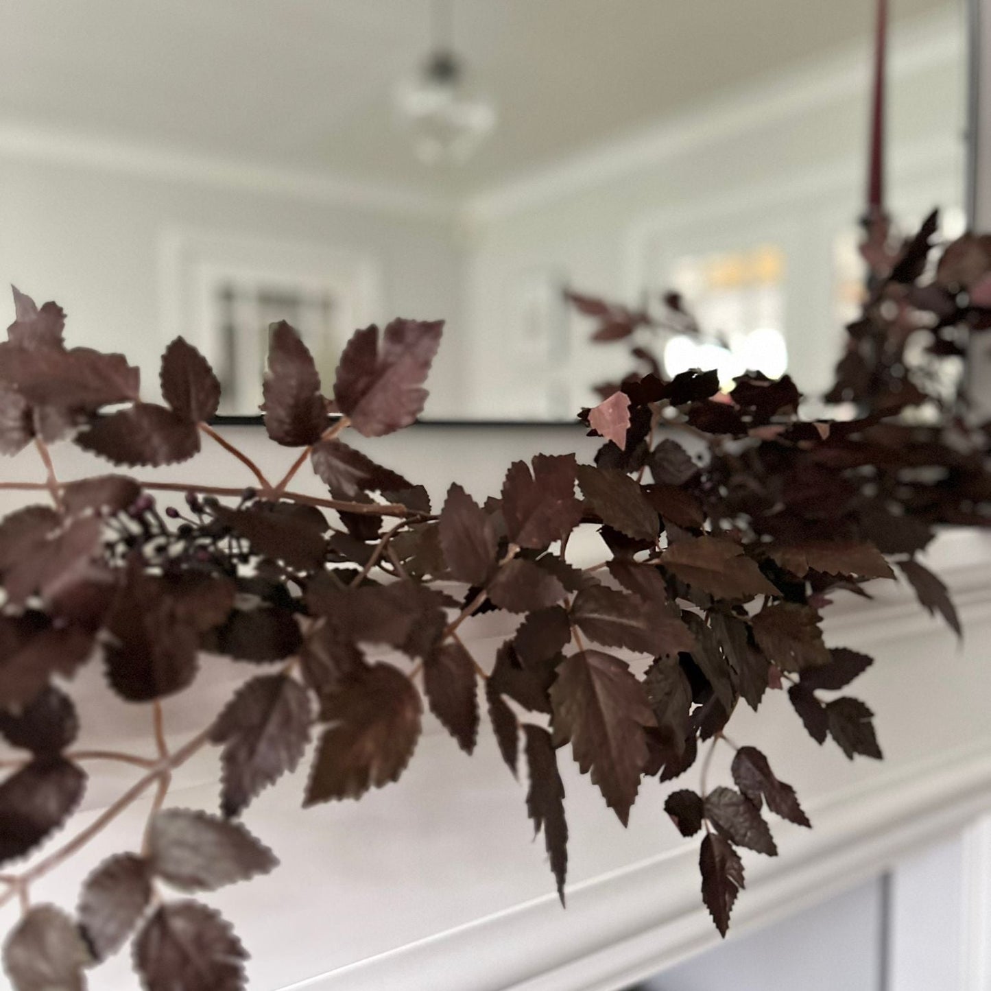 Luxury Cimcifuga Autumn Burgundy Garland