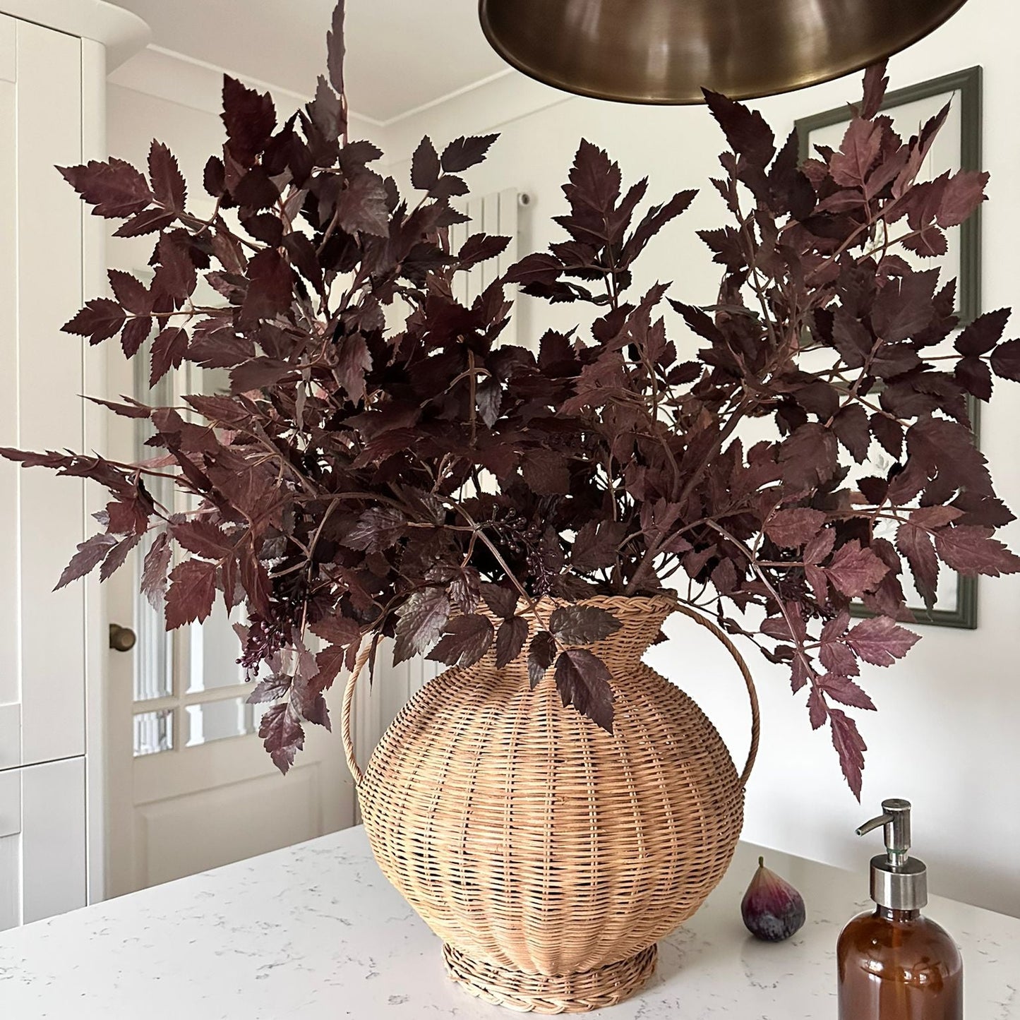 Luxury Burgundy Cimcifuga Autumn Branch