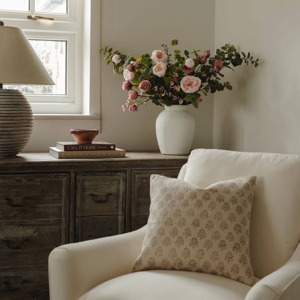 Clarendon Indigo Cushion