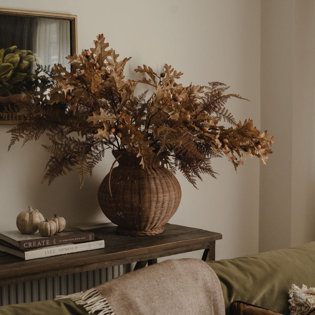 Auburn Bracken Artificial Spray – Rustic Autumn Foliage