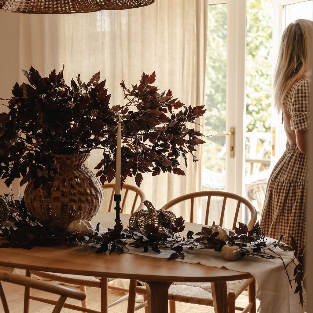 Luxury Cimcifuga Autumn Burgundy Garland