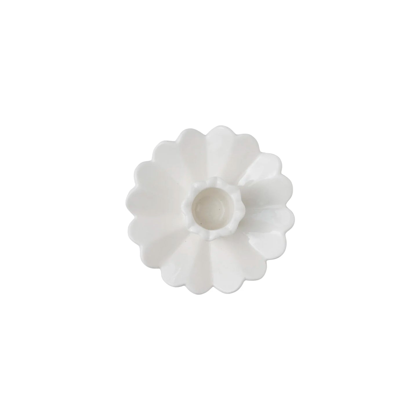 Delicate Flower Shaped Candle Holder
