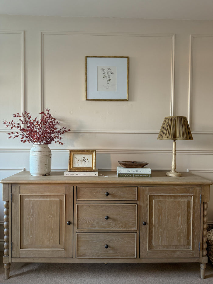 Characterful furniture in a modern country interior