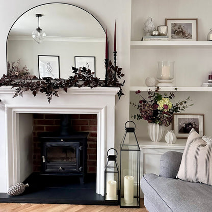 Luxury Cimcifuga Autumn Burgundy Garland