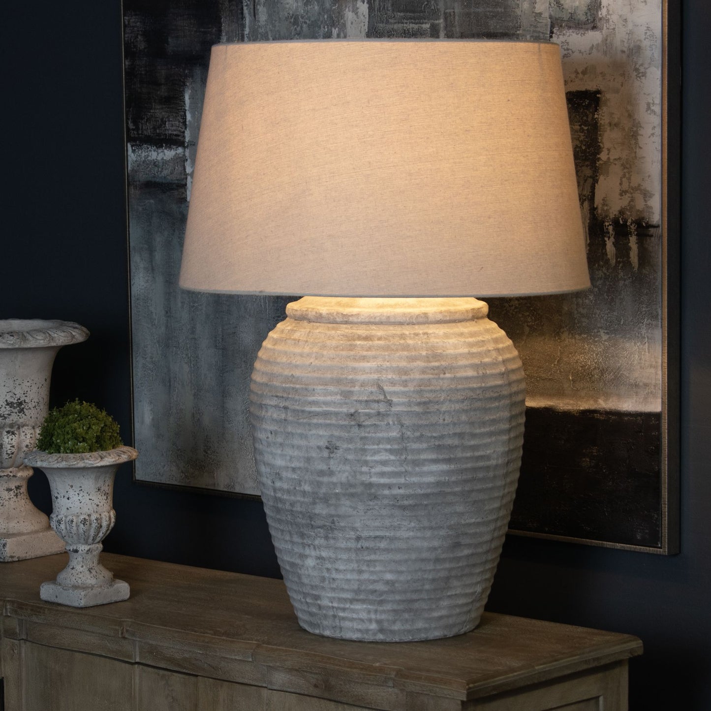 Stone Capri Lamp