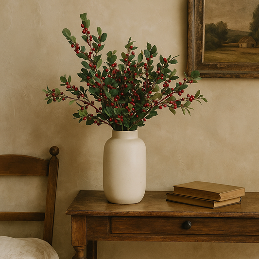 Red and Green Berry Stems