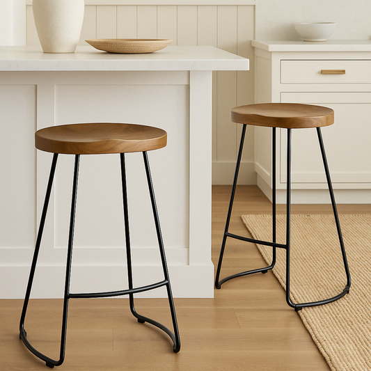 Wooden Kitchen Bar Stool