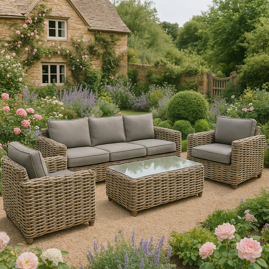 Amalfi Collection Outdoor Five Seater Set
