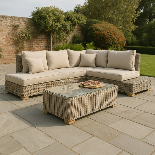 Capri Collection Outdoor Large Corner Set