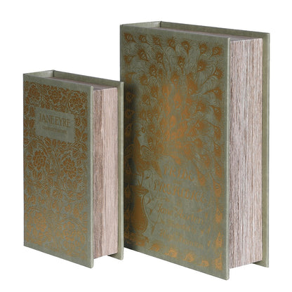 Pride and Prejudice Storage Book Boxes | Set of 2