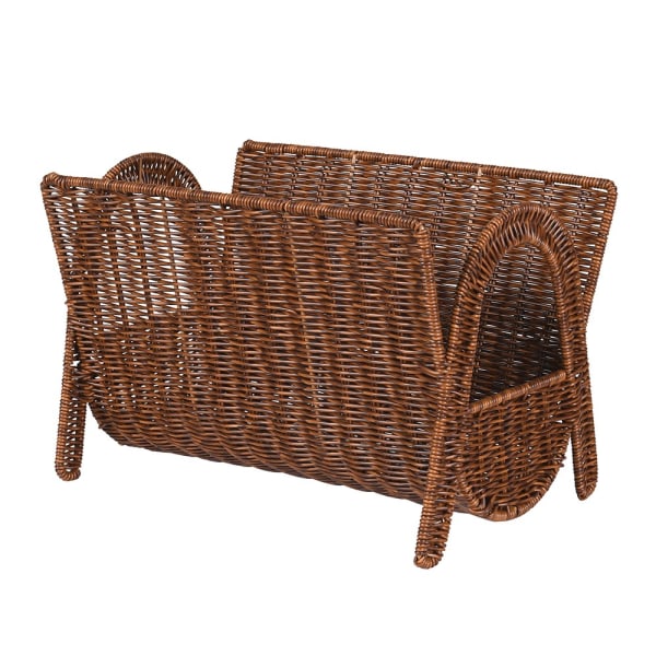 Ashford Faux Rattan Magazine Rack