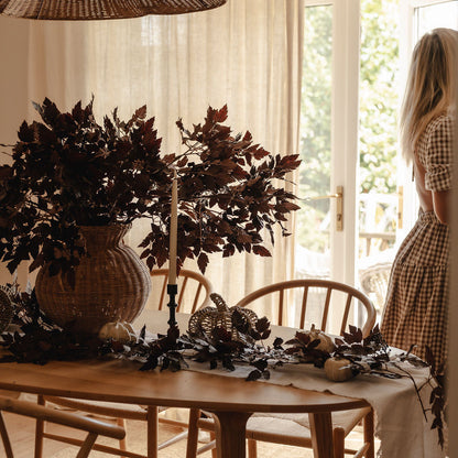 Luxury Cimcifuga Autumn Burgundy Garland