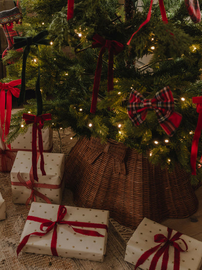Seagrass Tree Skirt with Bow