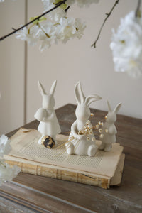Ceramic Sitting Bunnies