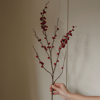 Tall Red Berry Stems
Artificial tall red berry stems
Faux red berry branches for Christmas
Tall red berry stems for vase arrangements
Decorative red berry stems for festive displays
Artificial red berries for Christmas arrangements
Tall faux berry branches for urn styling
Red berry stems with Christmas greenery
Faux winter berry stems for seasonal décor
Tall red Christmas berry branches