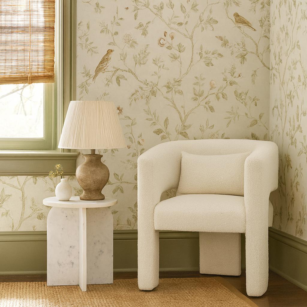 Amalfi White Side Table